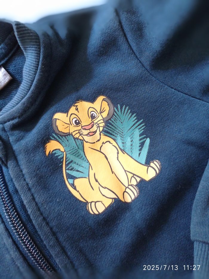 veste bleue de Disney 18 mois réf 82 D19 - photo numéro 3