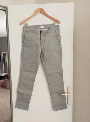 Pantalon Gris Slim
