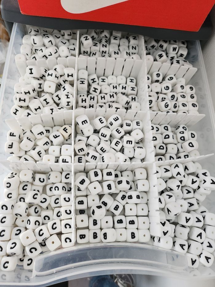 Lettre silicone 12 mm