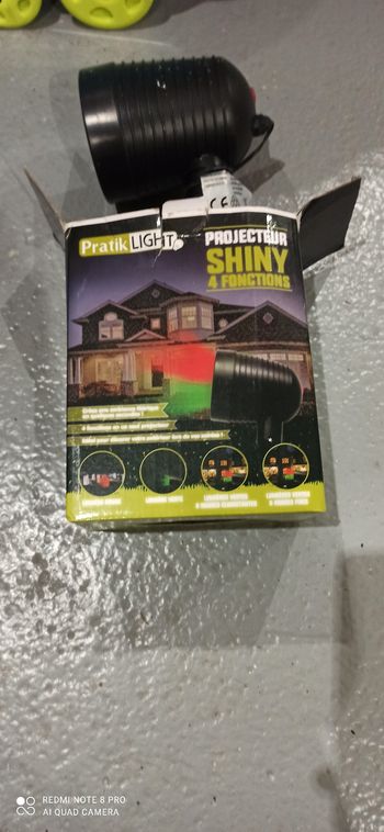 Projecteur shiny exterieur