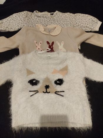 Pull bébé fille