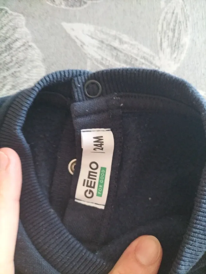 Lot de 2 sweat 24 mois - photo numéro 5
