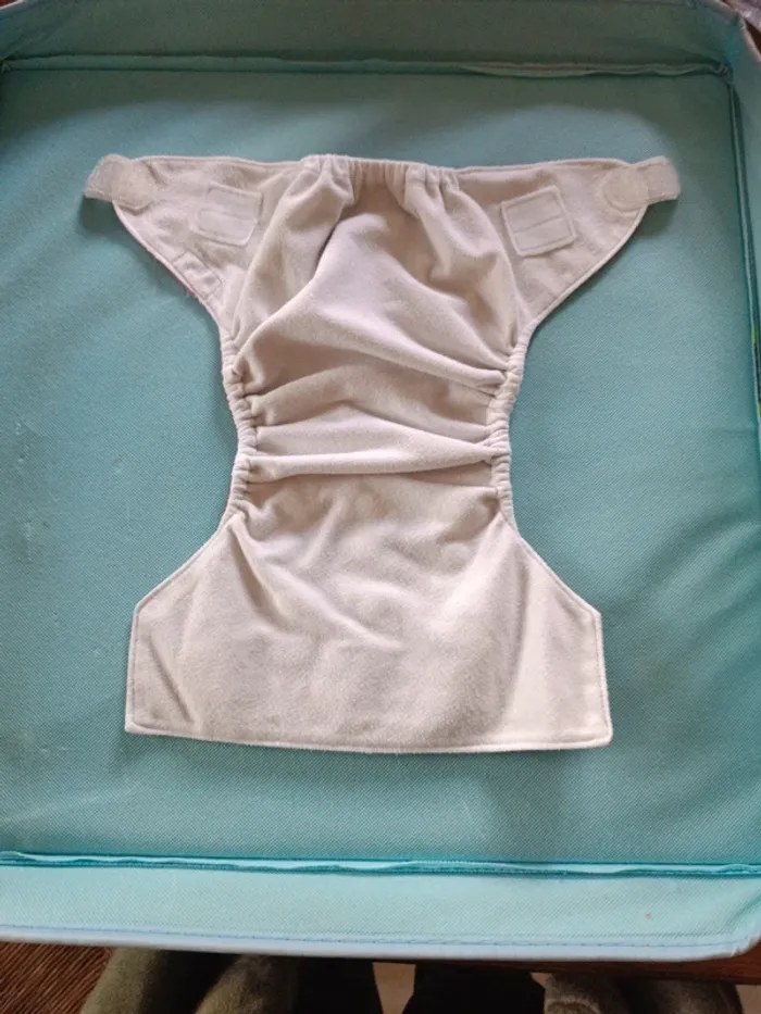 Couche lavable fuchsia Little Bloom 0-3A - photo numéro 5