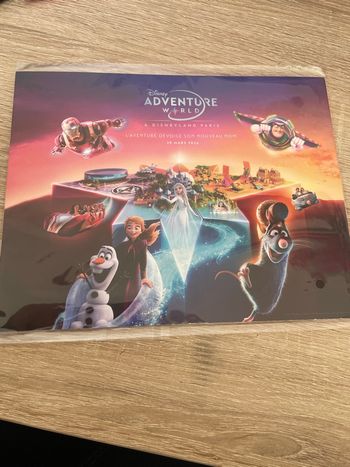 Carte postale Disney Adventure World –2026 Frozen