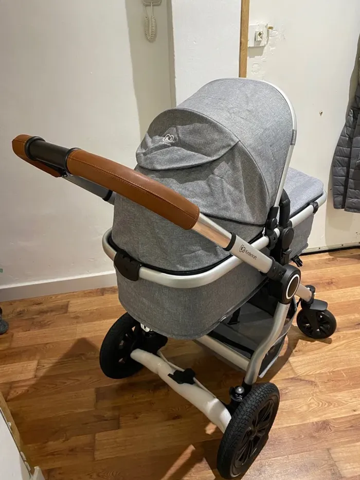 Poussette kinderkraft 3 en 1 neuf - photo numéro 2