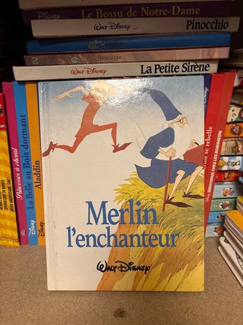 Livre Disney Merlin, l’enchanteur
