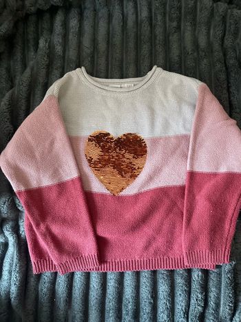 Pull perle de sequin