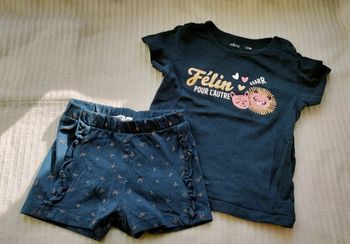 Ensemble short - t-shirt