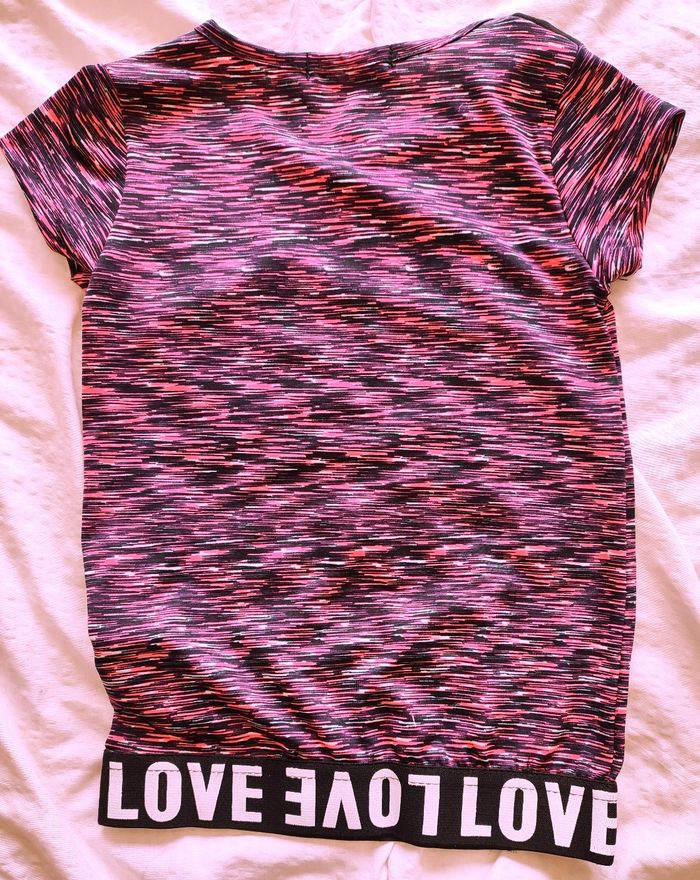 T-shirt fille danse / gym 4 ans - Papillon - photo numéro 2