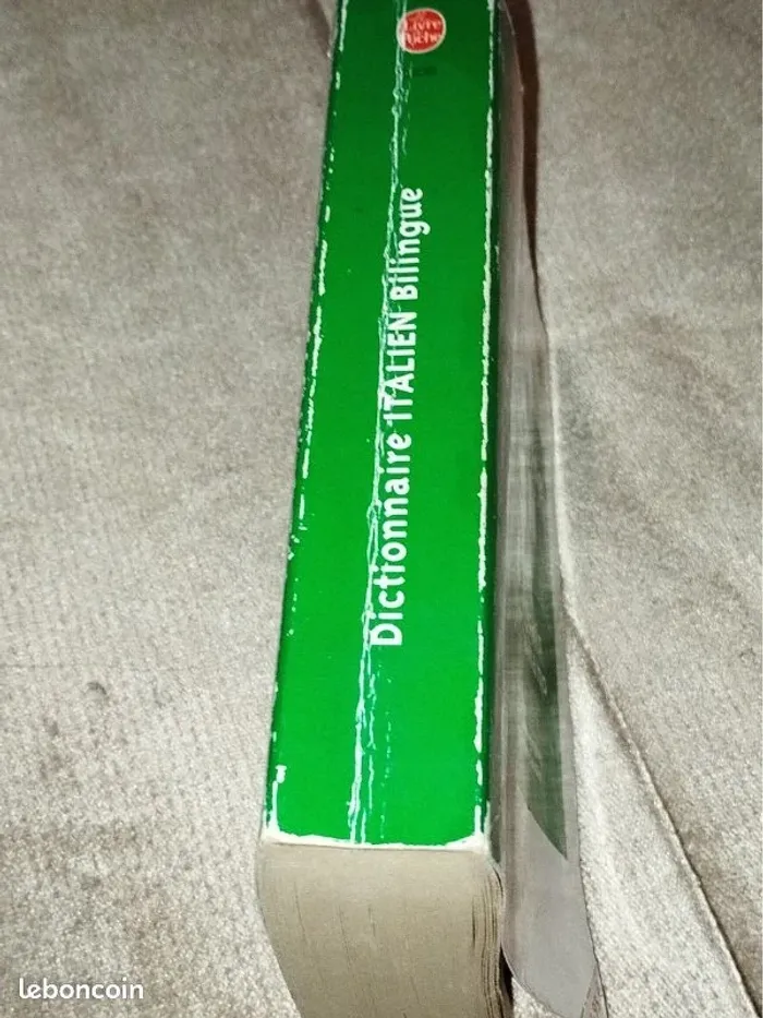 Dictionnaire bilingue francais italien - photo numéro 8