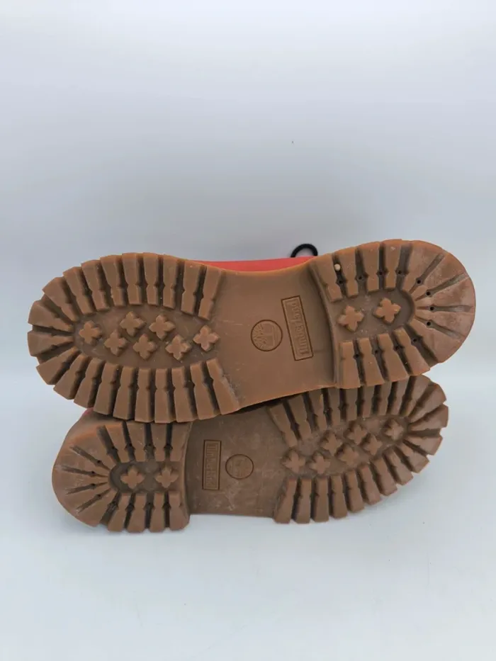 Chaussures boots homme Timberland 6 rouge Taille 40 - photo numéro 6