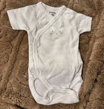 Lots de 10 bodys 0 mois 