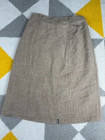 Jupe vintage Laura de L'isle | Beige | Taille 46