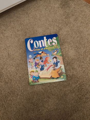 Livre contes d'hier et d'aujourd'hui