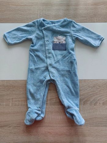 Pyjama ours bleu