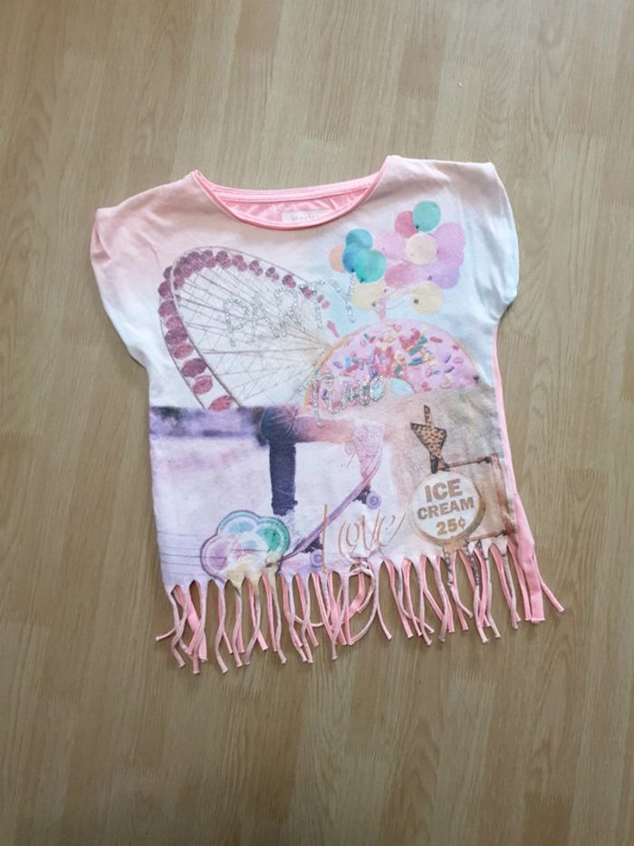 T shirt a franges party time