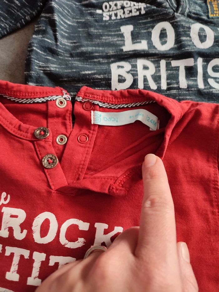 Lot 4 t-shirts manches longues - photo numéro 6