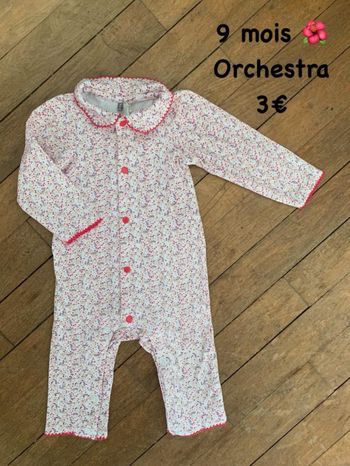 Combinaison 🌺 9 mois 🌺 Orchestra