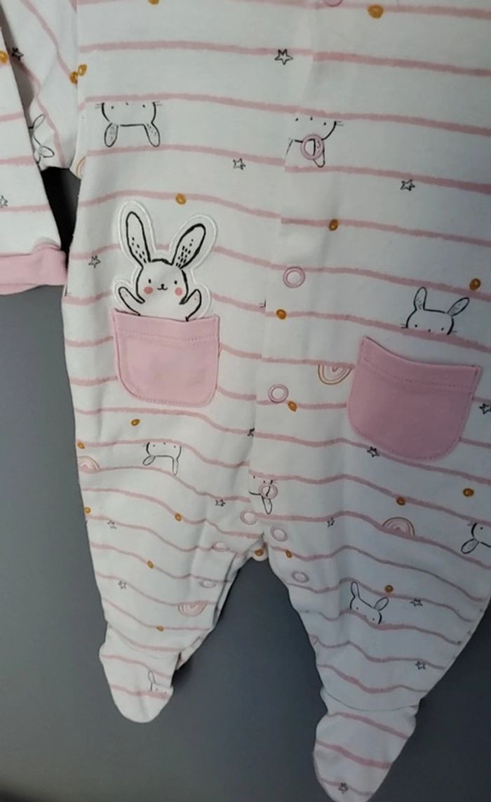 Pyjama fille 3 mois - photo numéro 2