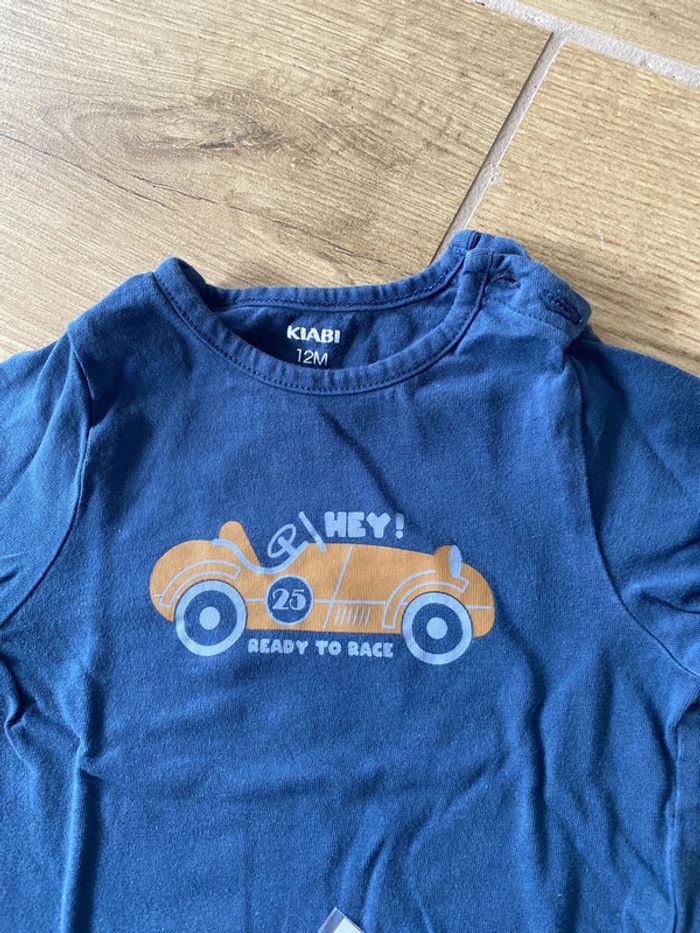Tee-shirts manche longue kiabi 12 mois - photo numéro 2