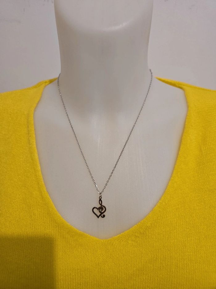 Collier neuf acier inoxydable