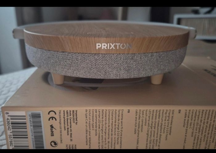 Enceinte lampe sans fil