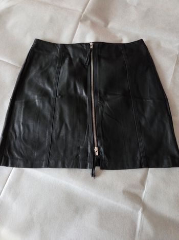 Jupe cuir