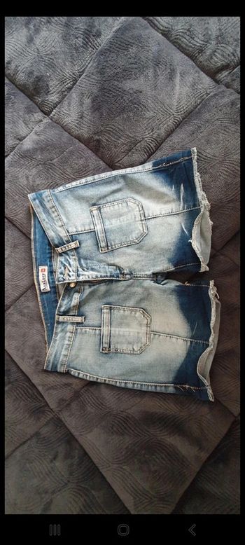 Short en jeans stretch