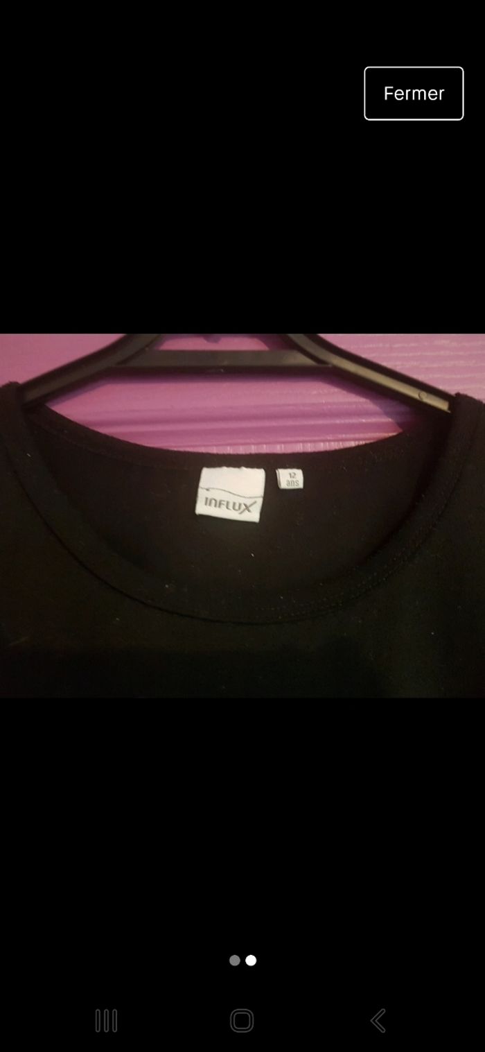 Tshirt noir - photo numéro 2