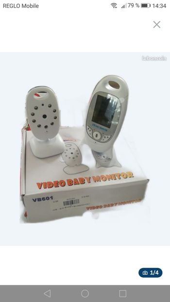 Vend baby phonne caméra bébé 