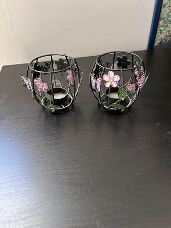 Lot de 2 photophores