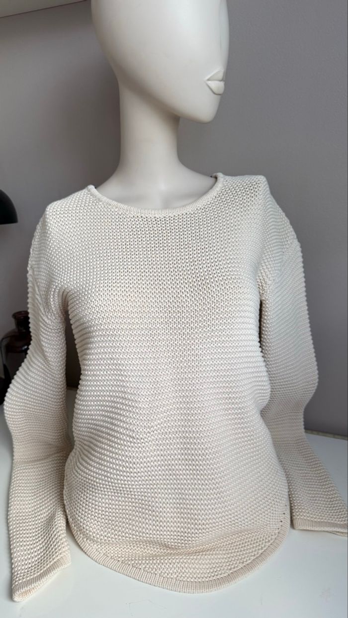 Joli pull boden écru taille XS excellent état - photo numéro 4