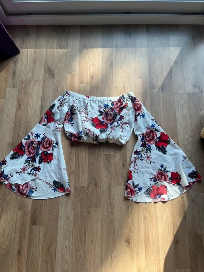 Top fleuri