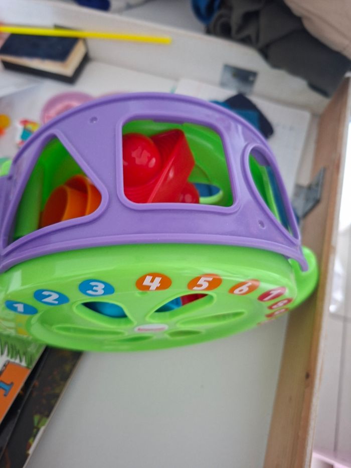 Escargot musical formes fisher price - photo numéro 2