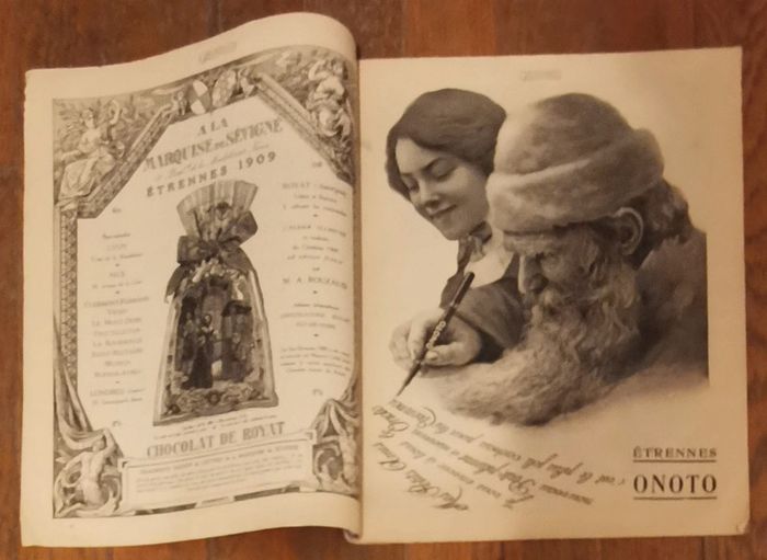 Ancienne revue Femina Noël 1908 n°189 vintage - photo numéro 3