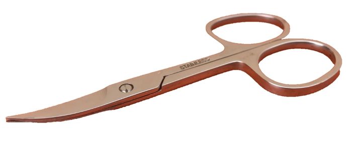 Paire de ciseaux à broder  Pointe de lame fine et courbée