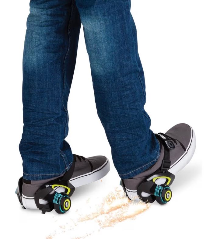 Roller rose pour chaussures