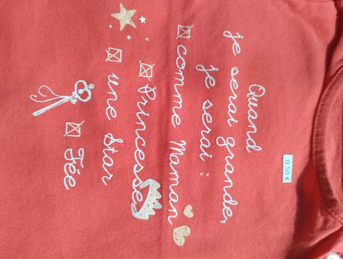 Tee-shirt 3 mois fille Kiabi - photo numéro 2