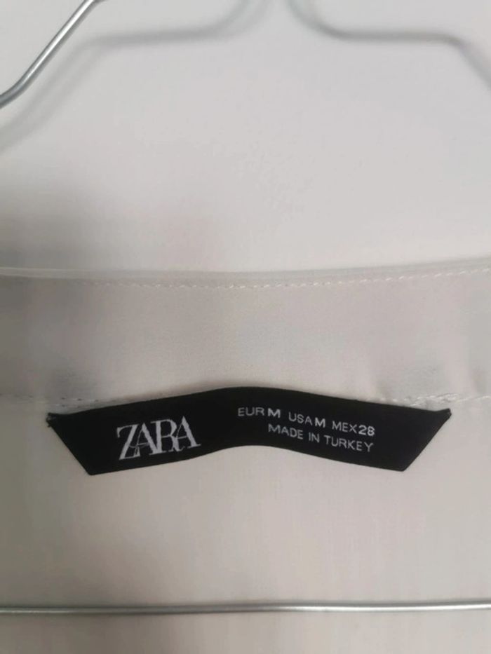 Chemisier blanc Zara - photo numéro 7