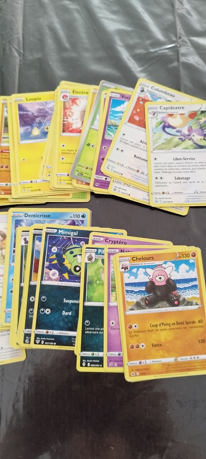 Lot cartes Pokémon
