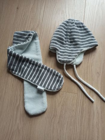 Écharpe + bonnet