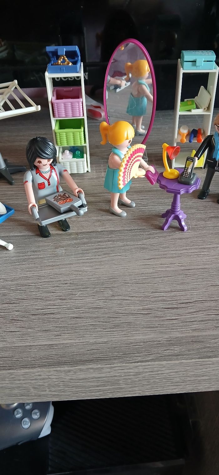 Playmobil couple servante meubles etc - photo numéro 7