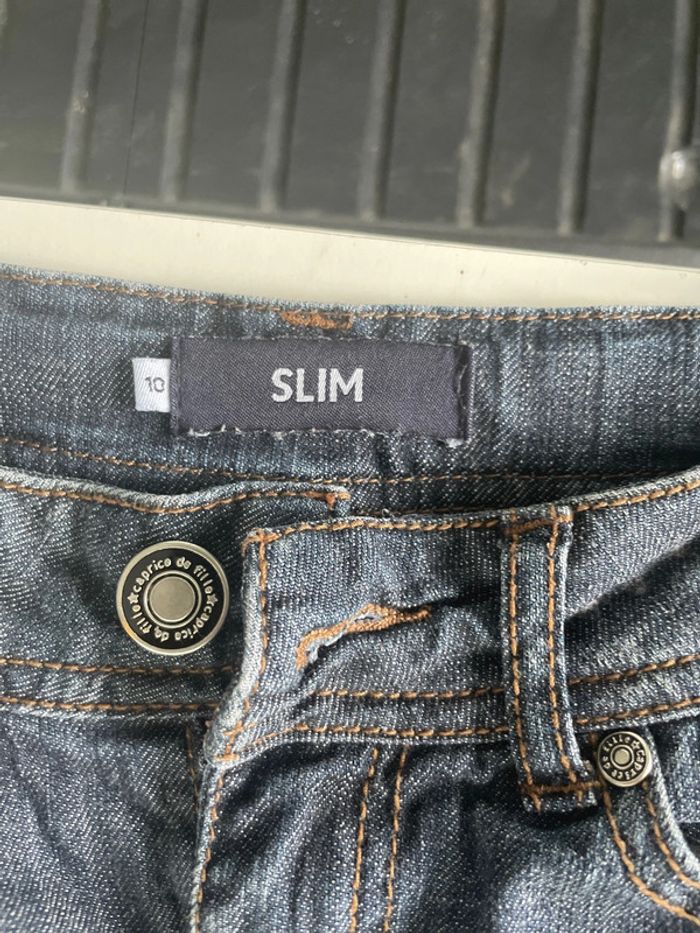 Jean taille 10 ans slim - photo numéro 2
