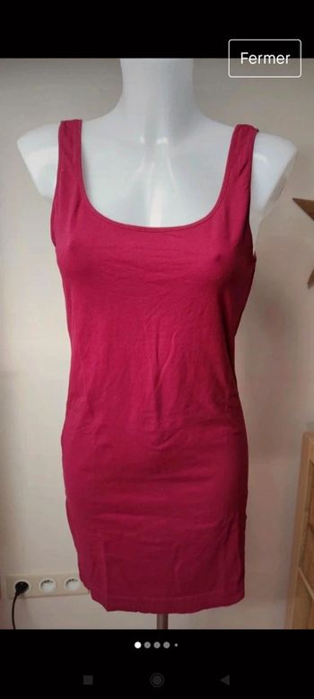 🌺Robe moulante bordeaux h&m 38🌺