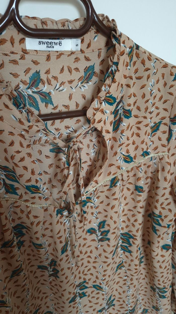 Blouse beige Sweewë - photo numéro 3