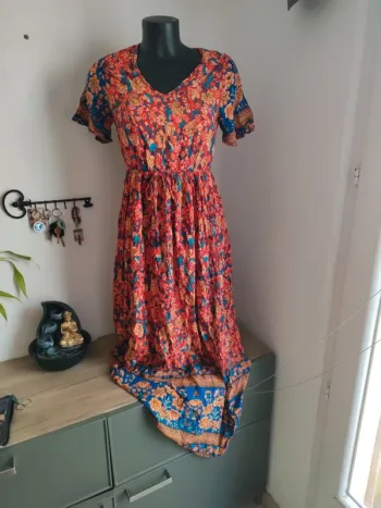Robe longue taille s