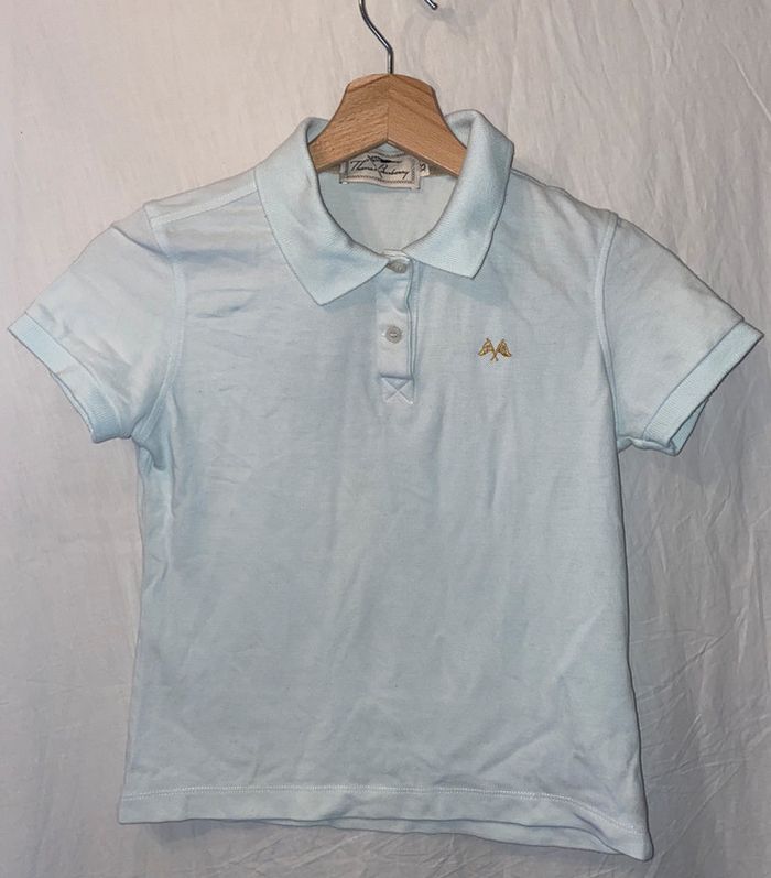 polo bleu Thomas Burberry taille XS