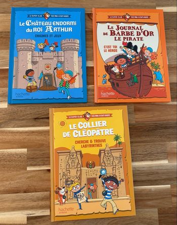 Lot de 3 livres neuf