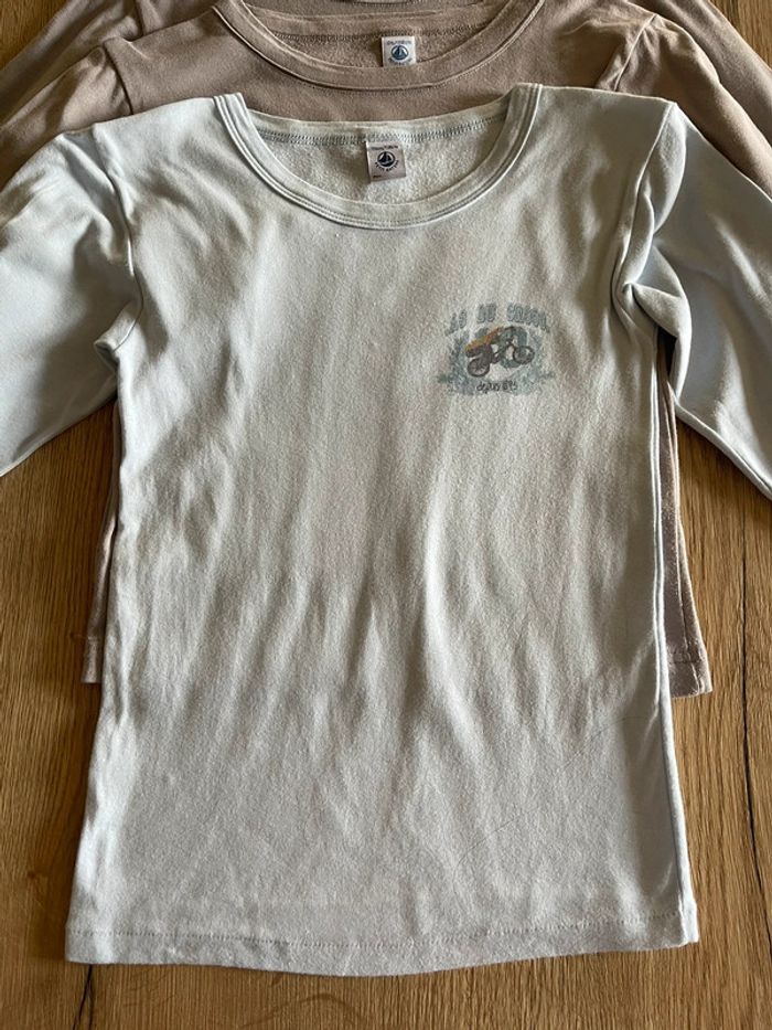 Lot de 3 tee shirts petit bateau taille 10 ans bon état - photo numéro 7