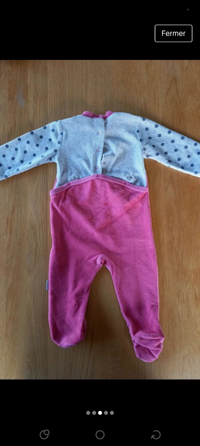 Dors bien velours fille 12 mois - photo numéro 3